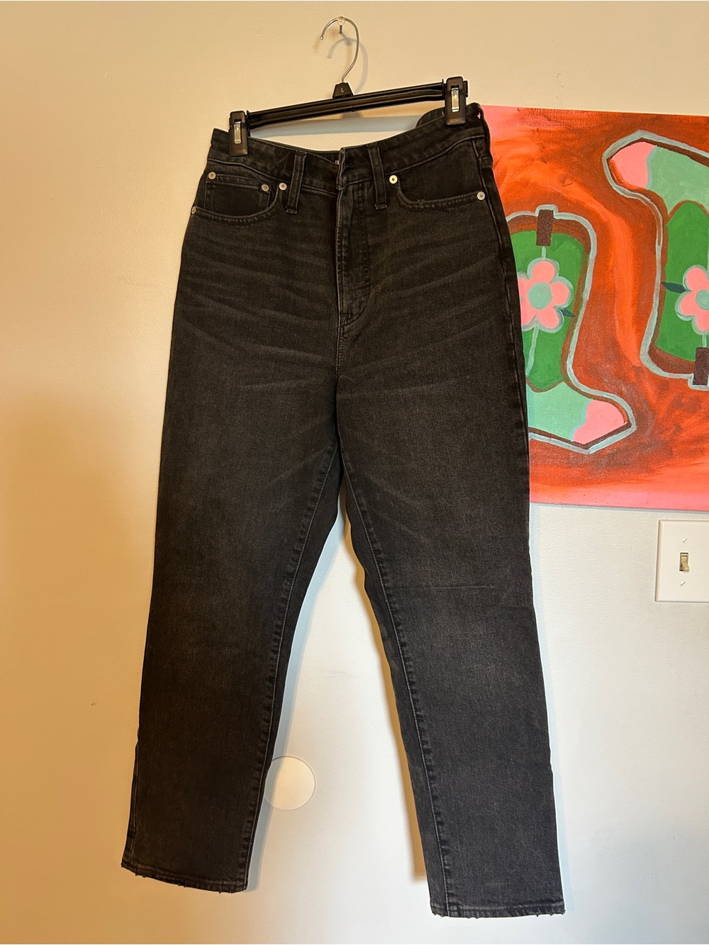 Madewell The Curvy Perfect Vintage Black Women’s Jeans
